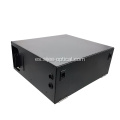 Caja de unidad de distribución de fibra de 19 "144 Core 4U para montaje en rack